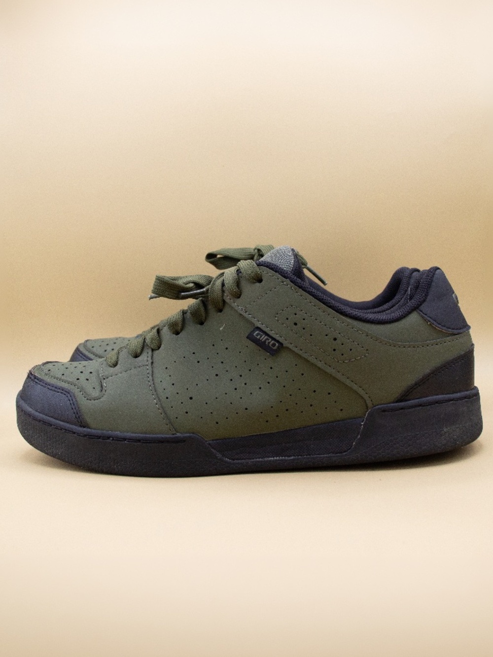 Giro Jacket II Mens Downhill Cycling Shoe Olive Black Men's Size 12